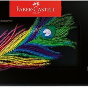 EcoLápis de Cor Faber-Castell SuperSoft, 120 Cores + Estojo de Lata (2 es/cada) - 1207120SOFT